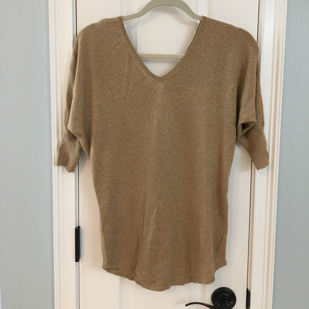 Express xs quarter sleeve top